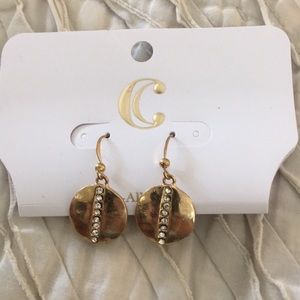 Gold earrings